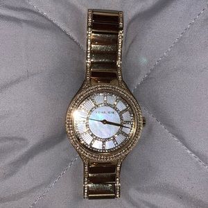 Gold Michael Kors watch